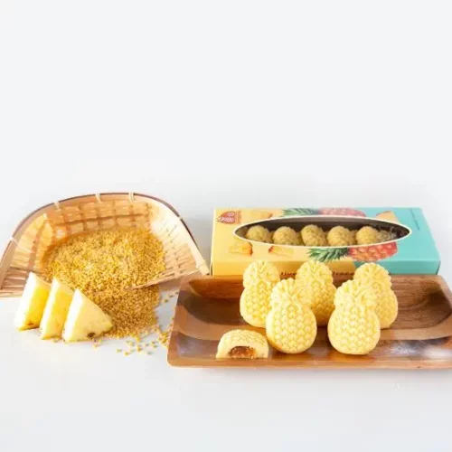 Pineapple Moong Bean Cake